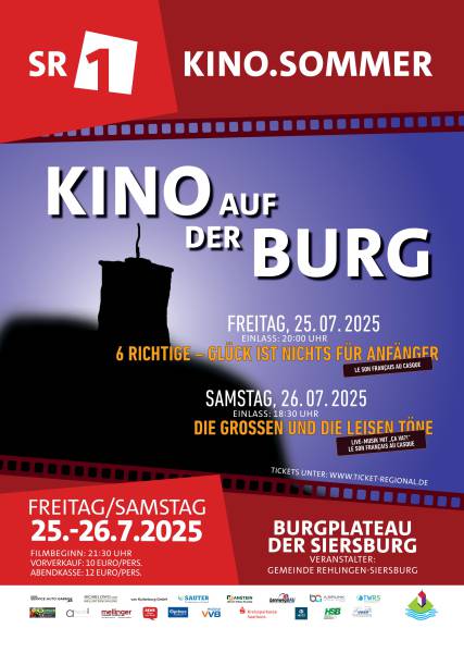 SR1 Kinosommer 2025 - Kino auf der Burg
